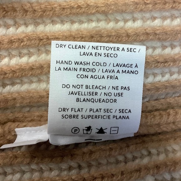 NEW! NAADAM Size Small Fisherman Colorblock Turtleneck Sweater $445 msrp J7-5 - Picture 9 of 12